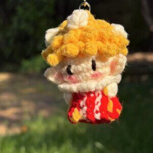 Handmade Crochet Amigurumi Popcorn 3"